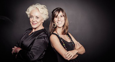 Carmen Arrazola y Maitane Bernardo